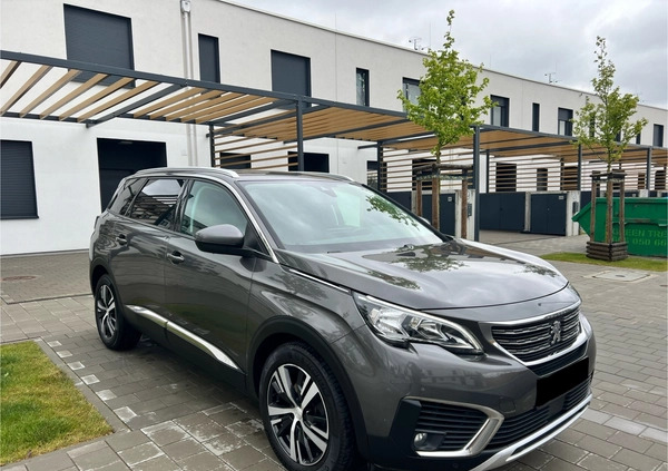 Peugeot 5008 cena 59500 przebieg: 175000, rok produkcji 2018 z Wrocław małe 254